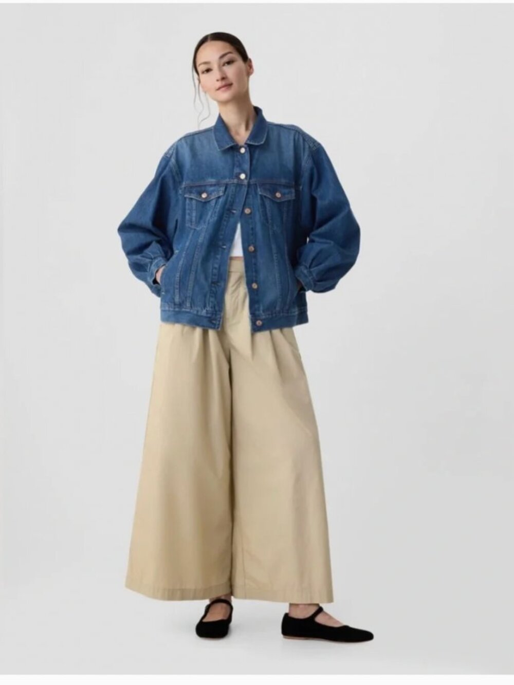 Gap X Doen Oversized Jean Jacket